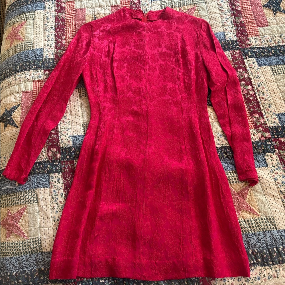 VINTAGE Handmade Pink Women's Dress